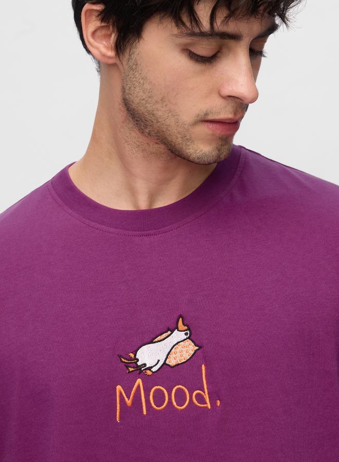 ذا سوليد ستور تيشيرت كاجوال بتفاصيل مُطرّزة - Image 5